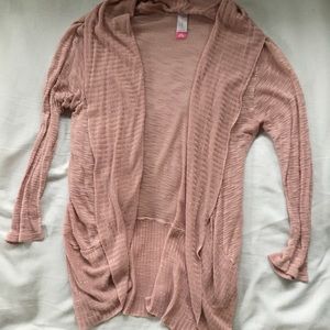 Blush Pink Cardigan